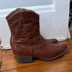 Free People Chestnut Ankle Booties